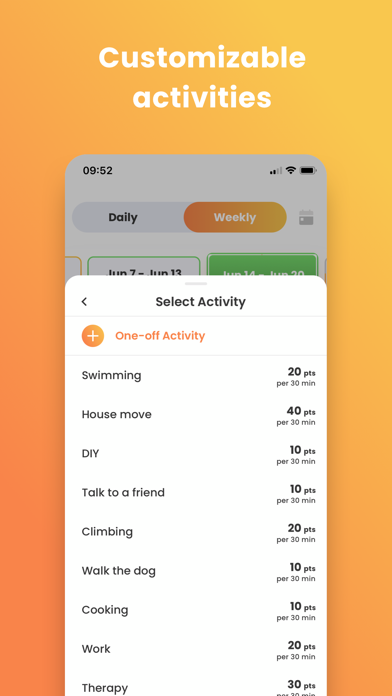 Get into Gear: Motivation App Screenshot