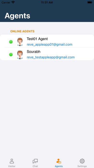 REVE Chat Screenshot