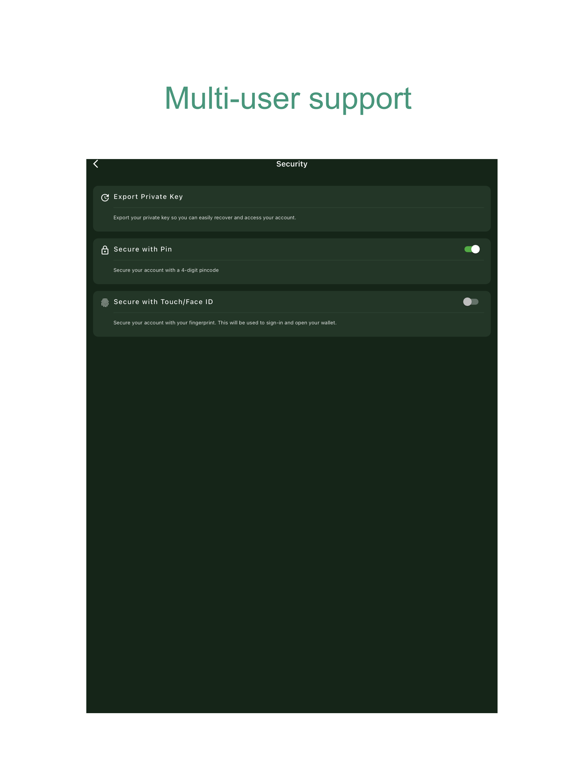 LocalScale SmartWallet iPad screenshot 5 - Business app