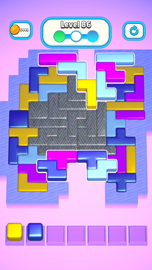 #2. Block Match - 3D Puzzle (iOS) 由: Guy Rapoport