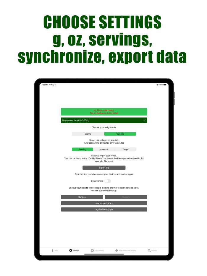 Magnesium Counter and Tracker