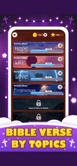 Game screenshot Bible Verse Puzzle apk