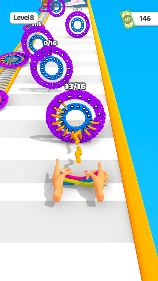 #6. Knit Run ASMR (iOS) 由: Alp Gurbuzer