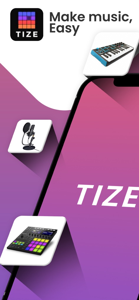 Tize: Drumpad, beat making app - App de Música | MWM