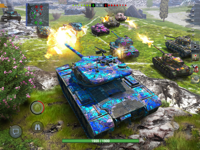 ‎World of Tanks Blitz: 3D char Capture d'écran