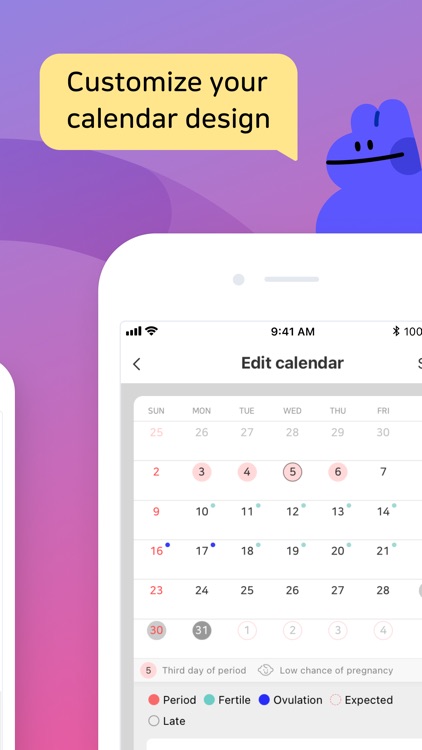 Bom Calendar - Period tracker