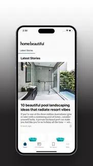 home beautiful iphone screenshot 1