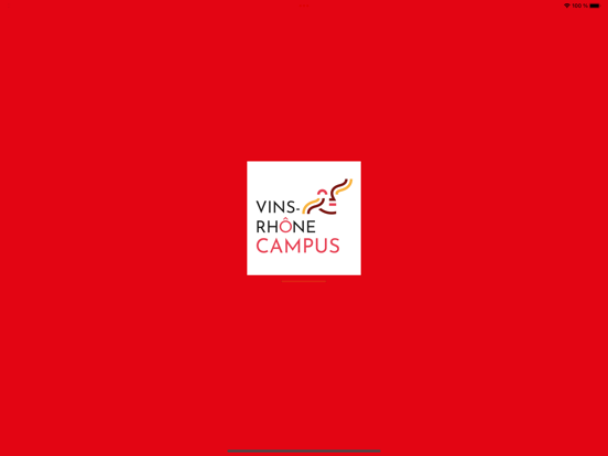 Vins Rhône Campus iPad screenshot