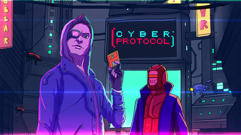 #1. Cyber Protocol (macOS) Podle: RedDeerGames sp. z o.o.