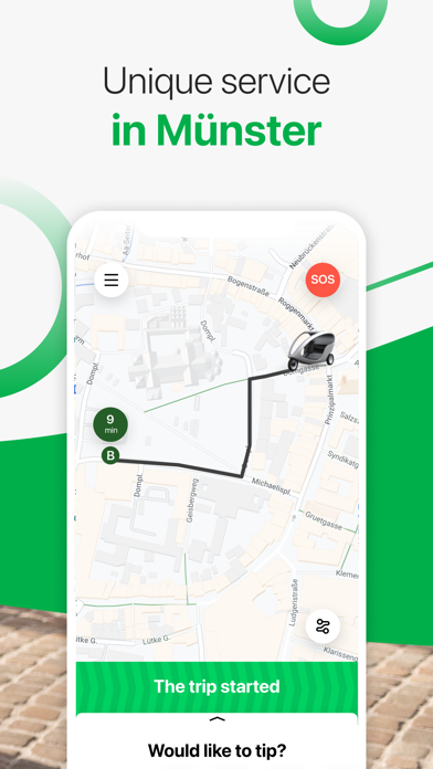 Leezen.Taxi: Münster Pedicab Screenshot