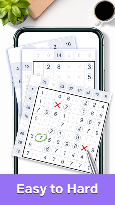 Number Sum - Math Puzzle Game Screenshot