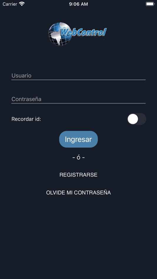 #1. WebControlApp (iOS) By: Web Control Systems Peru SAC