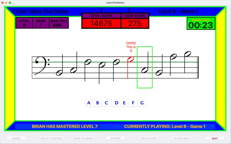 Screenshot #3 pour Learn the Notes