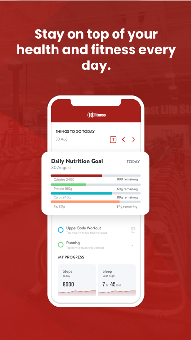 10 Fitness Gym Screenshot