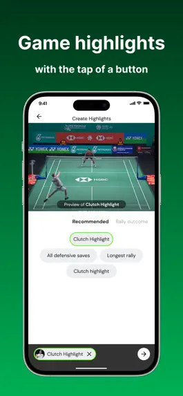 Game screenshot Clutch - AI Badminton App hack