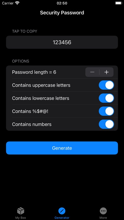 SecurityBox: Private box