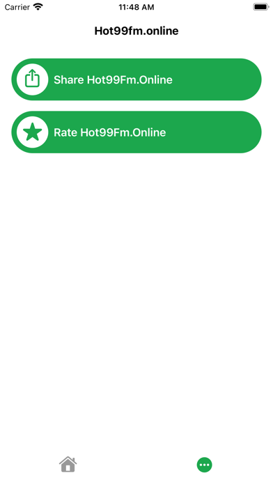 HOT99FM ONLINE Screenshot