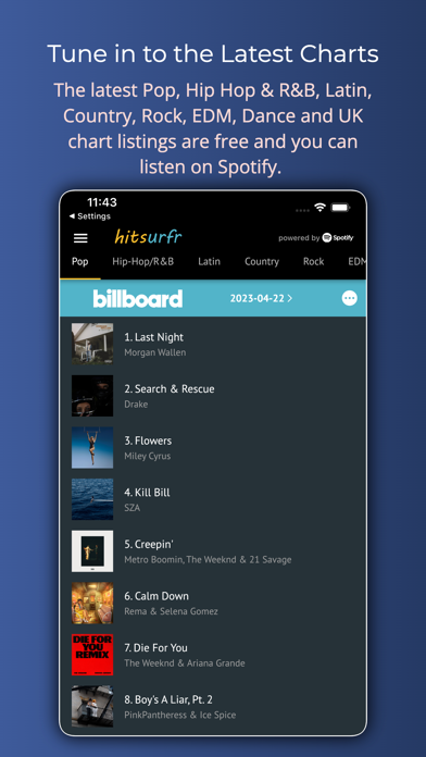 Hitsurfr Screenshot