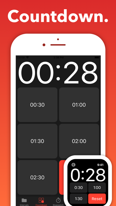 Seconds Pro Interval Timer Screenshot