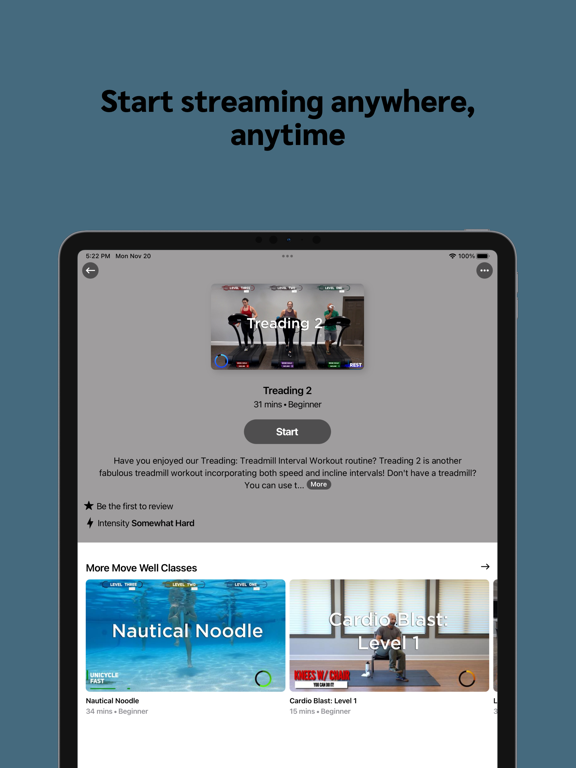 Hilton Head Health OnDemand iPad screenshot 1 - Health & Fitness app