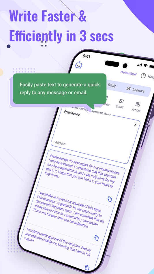 #2. Chat AI - Writing Assistant (iOS) 由: ITIFY COMPANY LIMITED