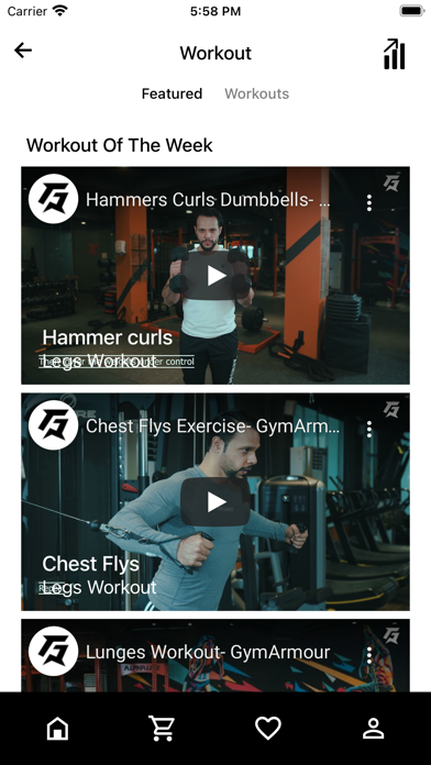 Gym Armour Screenshot