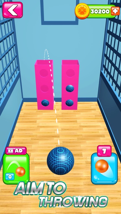 Exercise Ball Rush Hit Throw Screenshot