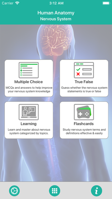 Human Anatomy : Nervous System Screenshot