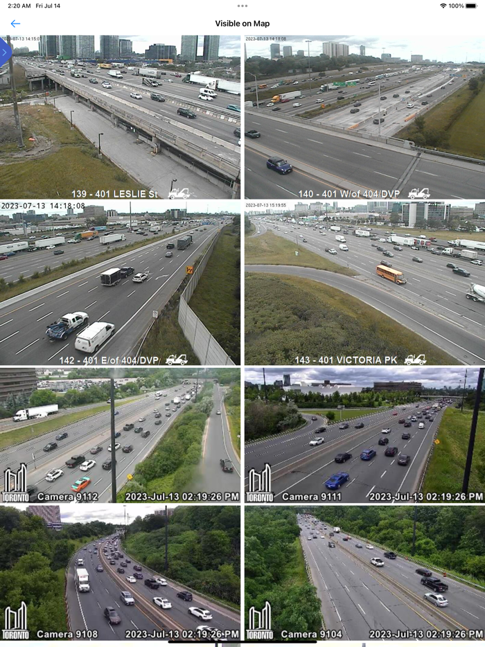 Live Traffic - Toronto
