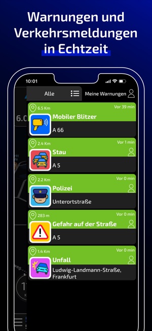 Radarbot: Blitzer Radarwarner im App Store