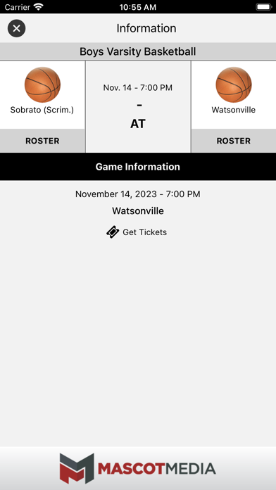 Watsonville Wildcatz Athletics Screenshot