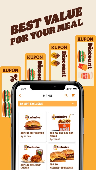 Burger King Indonesia Screenshot