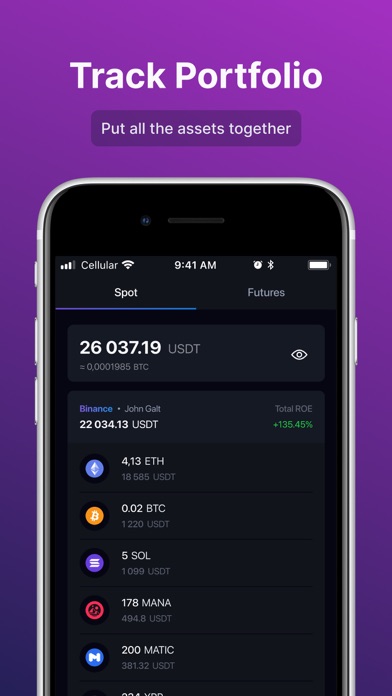 Screenshot #3 pour BuyCrypt – Crypto Manager App