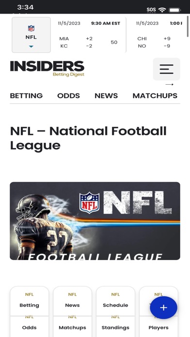 Insiders Betting-Digest Screenshot