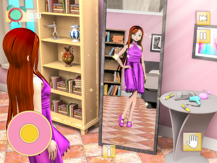 Pregnant Mom and Baby Anime Game