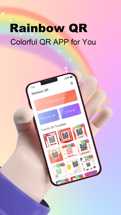 Rainbow Creator QR Scanner