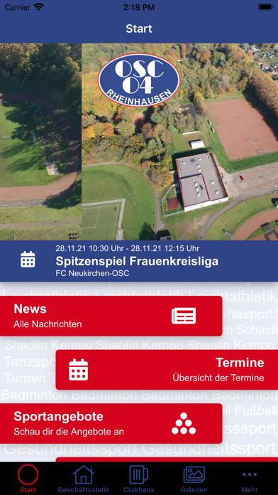 OSC 04 Rheinhausen e.V. Screenshot