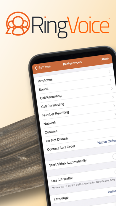RingVoice: Call, Text, & Meet Screenshot