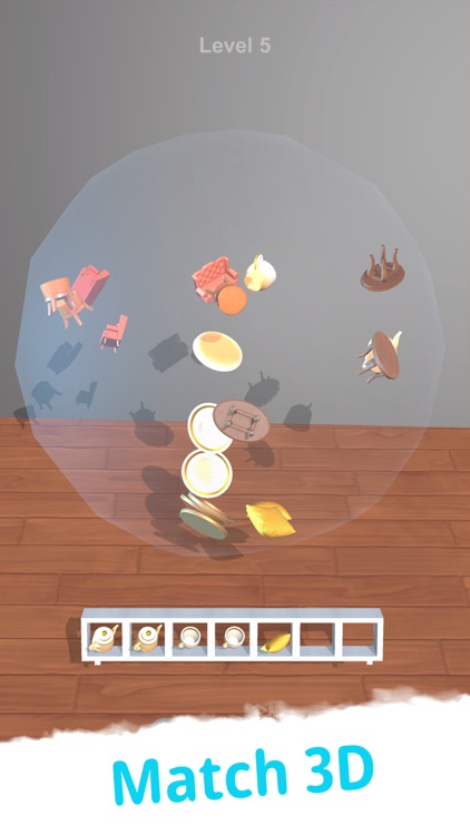 Match 3D Bubble - 360 Rotating