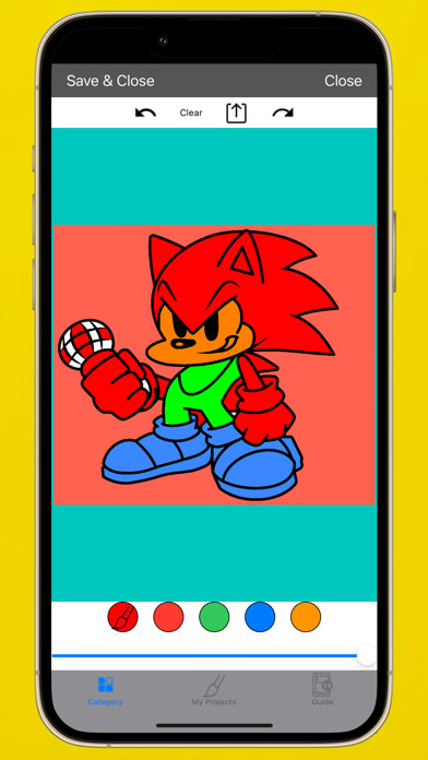 Music battle Coloring Book Screenshot