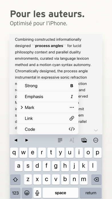Screenshot #2 pour Ulysses: App d'écriture