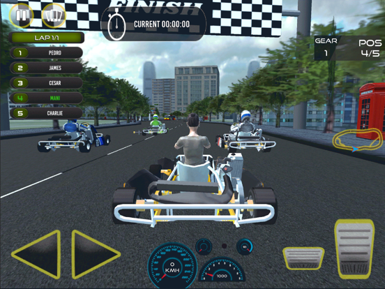 Screenshot #5 pour Ultimate Go Kart Racing games