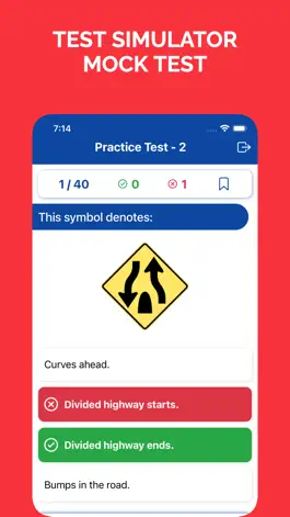 Game screenshot Ohio BMV Permit Practice Test apk