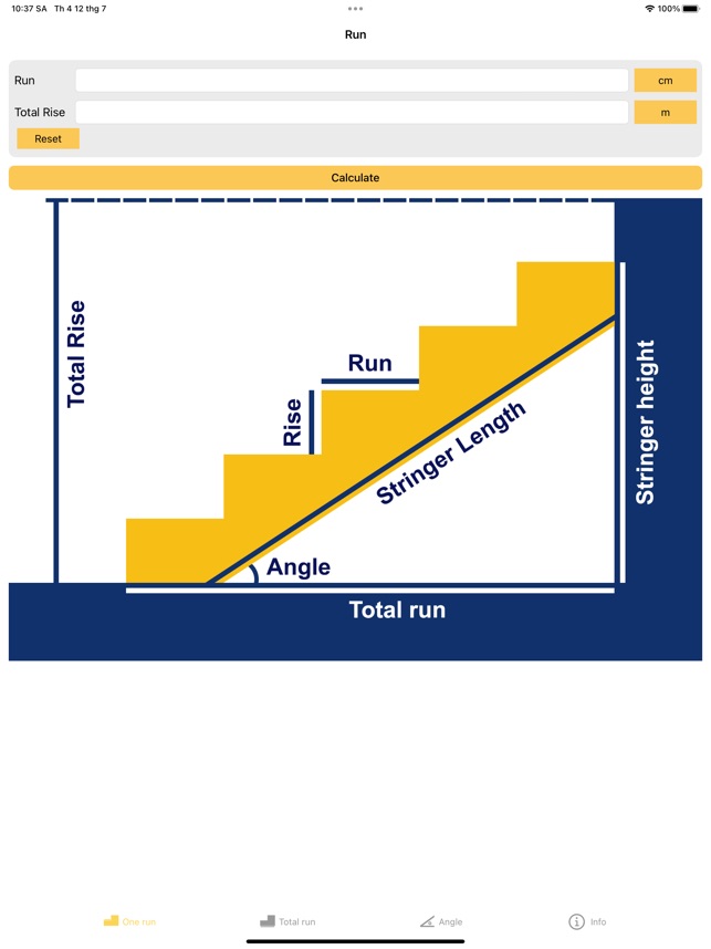 Stair & Step Calculator, Digital Birth