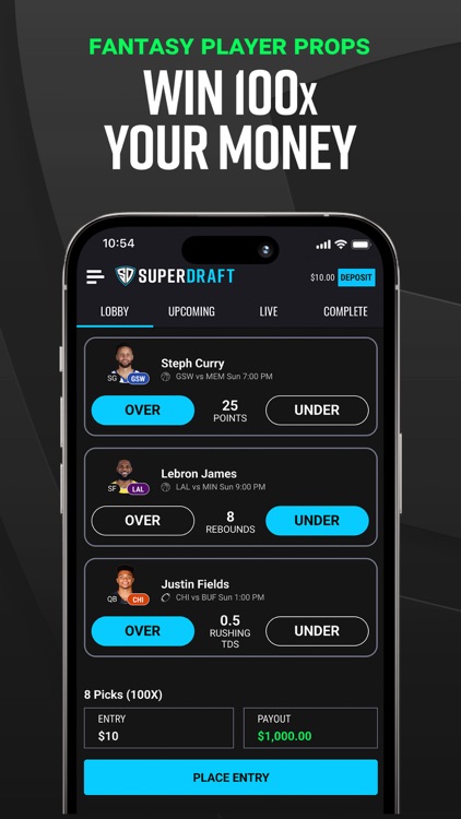 SuperDraft Fantasy Sports App