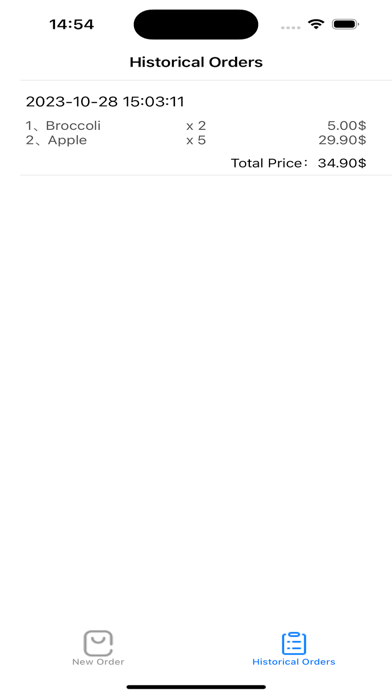 Convenient Cashier Screenshot