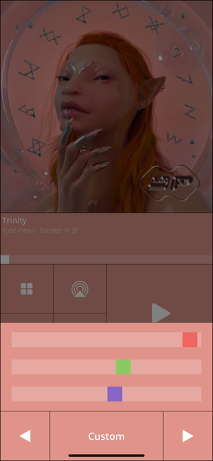 ‎Stezza: Captura de pantalla del reproductor de música simple