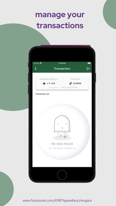 Krifa Jewellery Screenshot