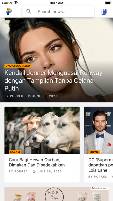 POPERS Screenshot
