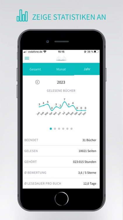 Bookstats screenshot-3